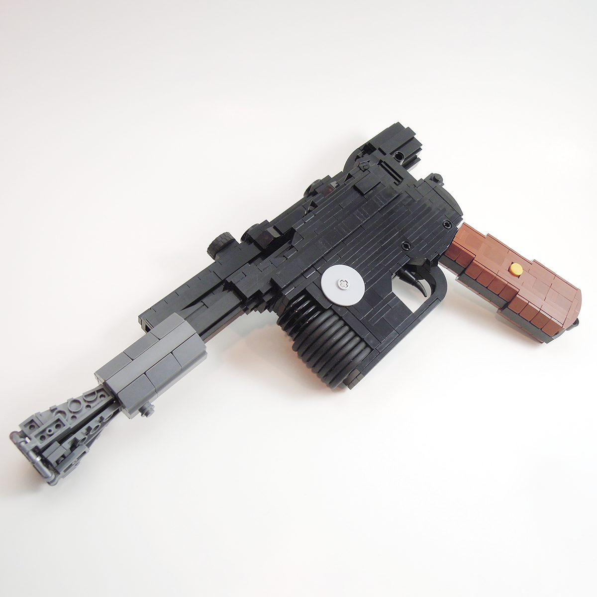 Han Solo's Blaster Pistol, a LEGO Brick Replica | Building Instructions by Cole Edmonson