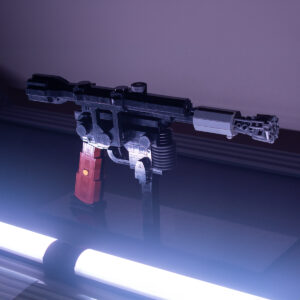 Custom LEGO Star Wars Han Solo DL-44 Blaster Pistol from Brick Replicas by Cole Edmonson