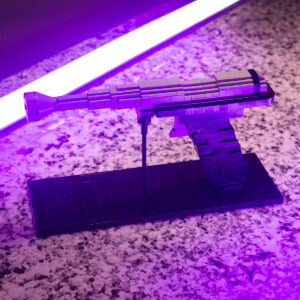 Custom LEGO Star Wars Zam Wesell KYD-21 Blaster Pistol from Brick Replicas by Cole Edmonson