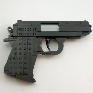 Walther PPK, a LEGO Brick Replica | Building Instructions by Cole Edmonson