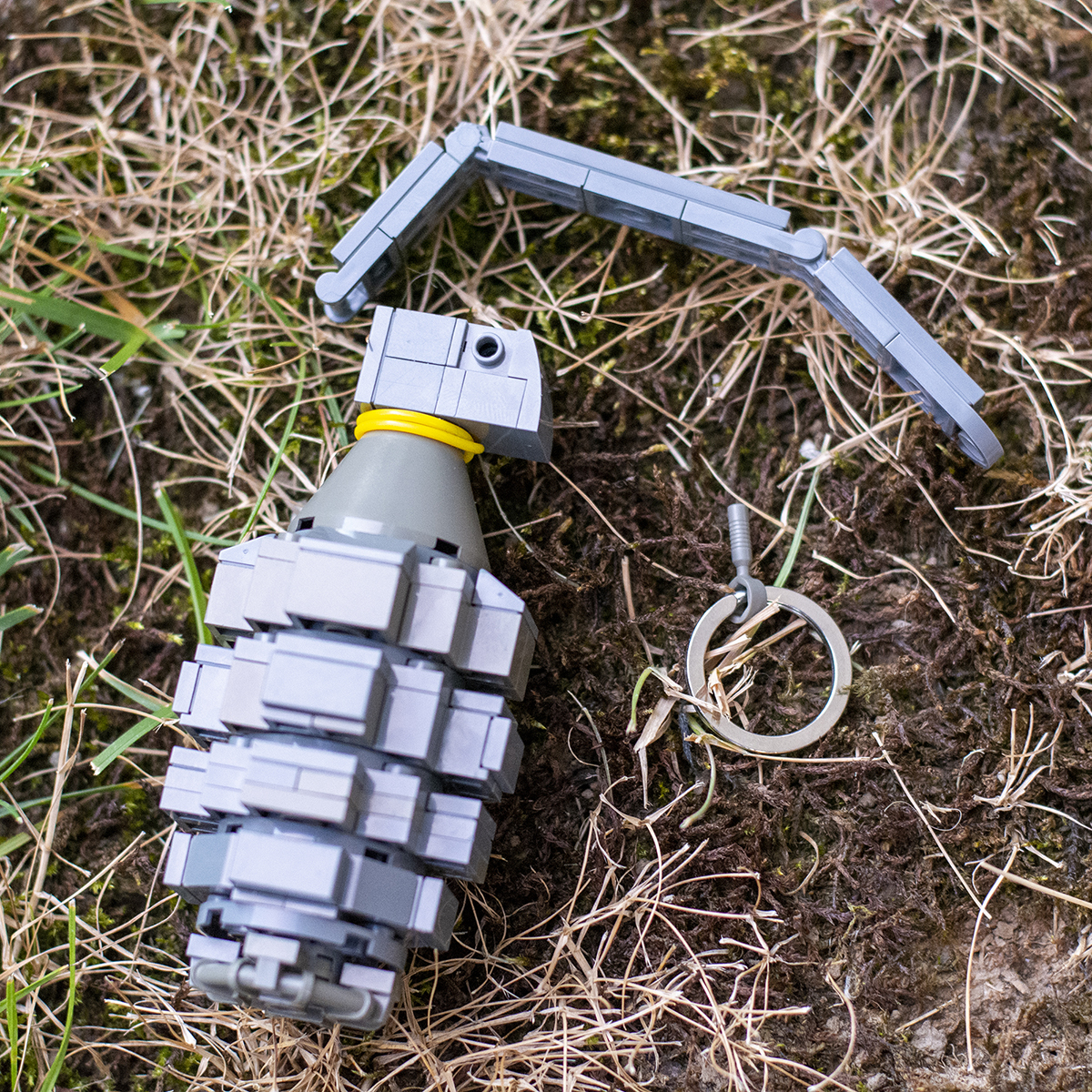 Mk II Frag Grenade, a LEGO Brick Replica | Building Instructions by Cole Edmonson