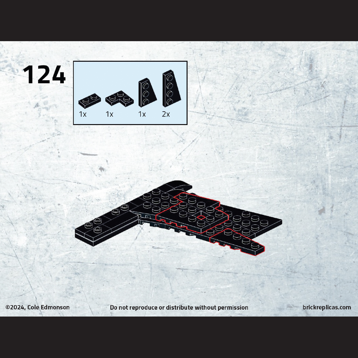 Beretta M9, a LEGO Brick Replica | Building Instructions by Cole Edmonson