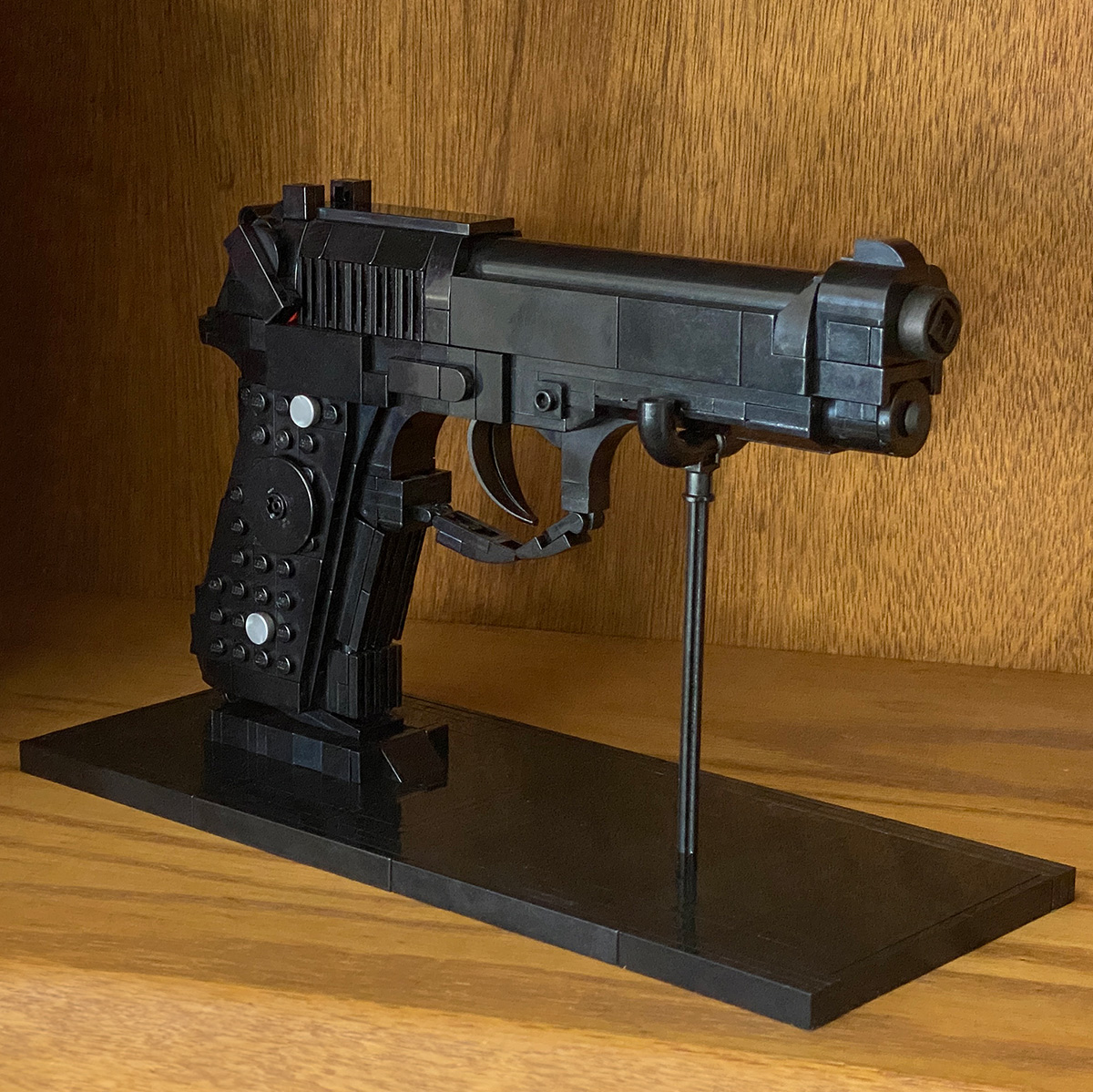 Beretta M9, a LEGO Brick Replica | Building Instructions by Cole Edmonson