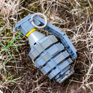 Mk II Frag Grenade, a LEGO Brick Replica | Building Instructions by Cole Edmonson