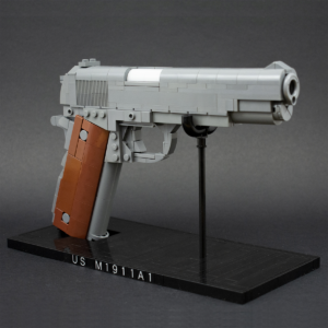 M1911A1, a LEGO Brick Replica Pistol | Building Instructions by Cole Edmonson