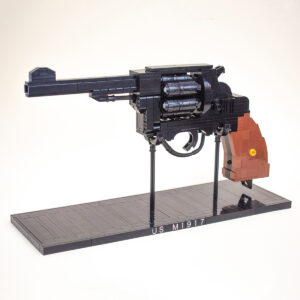 M1917, a LEGO Brick Replica Revolver | Building Instructions by Cole Edmonson