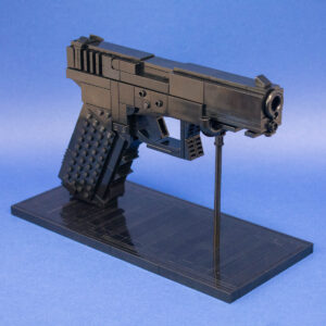 Glock 17, a LEGO Brick Replica Pistol | Building Instructions by Cole Edmonson
