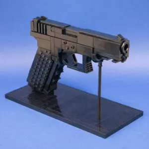 Glock 17, a LEGO Brick Replica Pistol | Building Instructions by Cole Edmonson