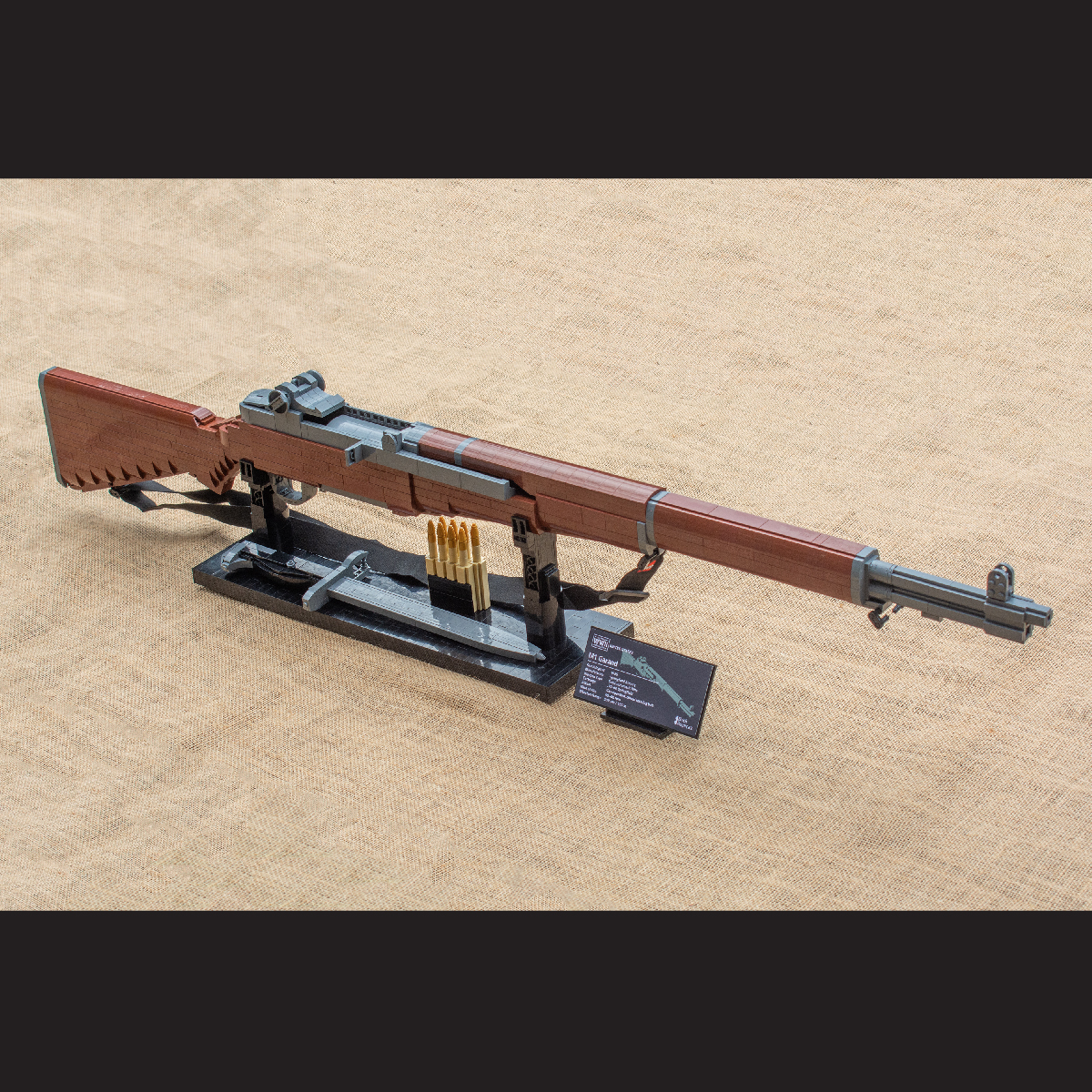 M1 Garand, a LEGO Brick Replica Rifle Gun | Building Instructions by Cole Edmonson
