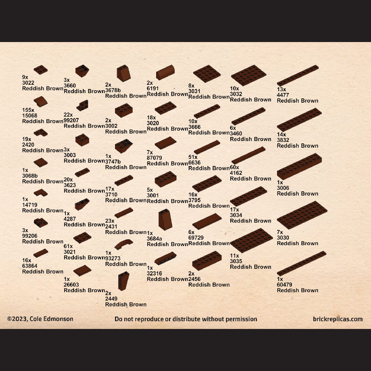 M1 Garand, a LEGO Brick Replica Rifle Gun | Building Instructions by Cole Edmonson