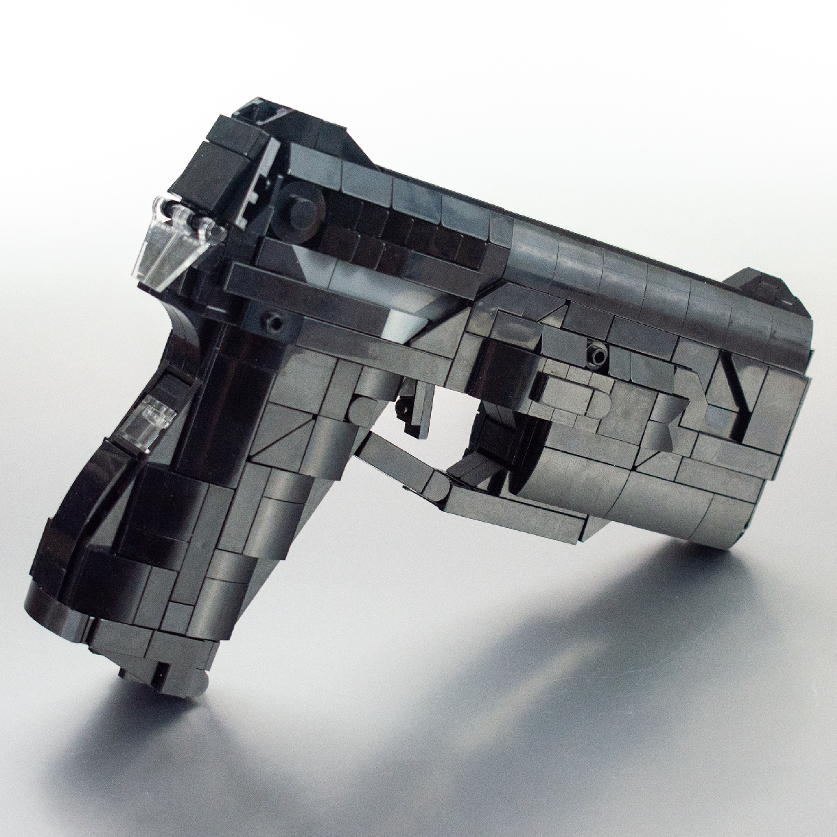 Biofire Smart Gun, a LEGO Brick Replica Pistol | Building Instructions by Cole Edmonson