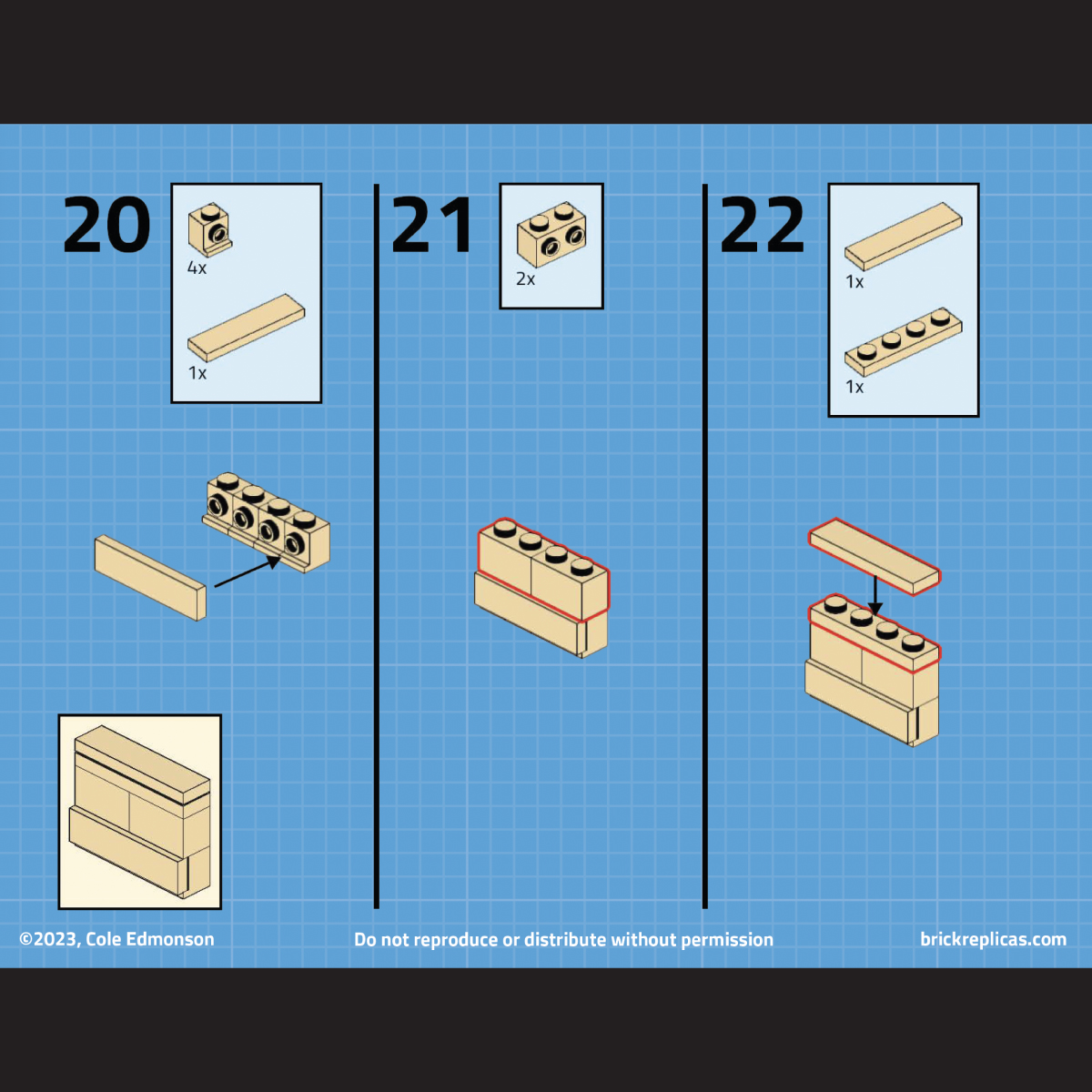 Instructions for Custom LEGO Toyota Prius 2nd Gen - Image 3