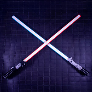 Custom LEGO Star Wars Darth Vader and Anakin Skywalker Lightsabers from Brick Replicas by Cole Edmonson